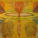 ohne Titel - Acryl auf Leinen - 2004 - Privatbesitz